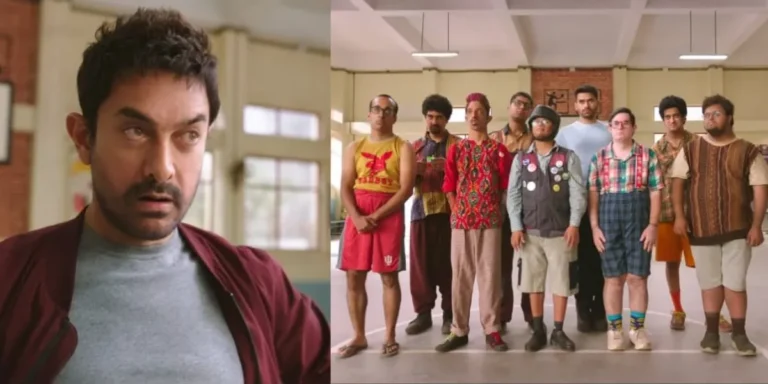 Sitaare Zameen Par 2025 official poster featuring Aamir Khan and his specially-abled basketball team with the slogan ‘Sabka Apna Apna Normal’.”